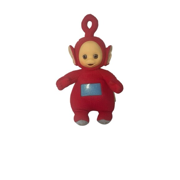 Vintage Playskool 1998 Red and Yellow Talking 15 Playskool 1998 Red Teletubbies  Plush Stuffed Toy  Vintage HTF